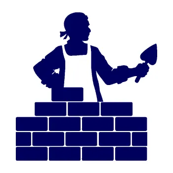 Samolepící dekorace SAMOLEPKA Zedník 001 pravá cihlová zeď (23 - tmavě modrá) NA AUTO, NÁLEPKA, FÓLIE, POLEP, TUNING, VLASTNÍ TEXT, TISK, AUTOSAMOLEPKY.cz, POLEPY, OBRÁZEK, LOGO, SAMOLEPKY