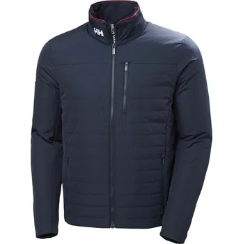Pánské oblečení Pánská Prošívaná bunda HELLY HANSEN CREW INSULATOR JACKET 2.0 30343_597 – Tmavě modrá S
