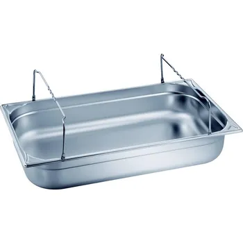 Gastronádoba se sklápěcími úchyty GN 1/1 100 mm