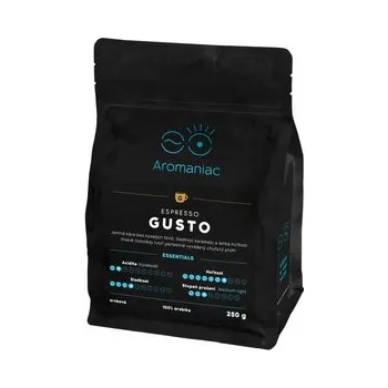 Káva Aromaniac Espresso Gusto - mletá, 250g