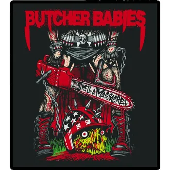 Nášivka nášivka na záda, zádovka Butcher Babies - I Smell A Massacre