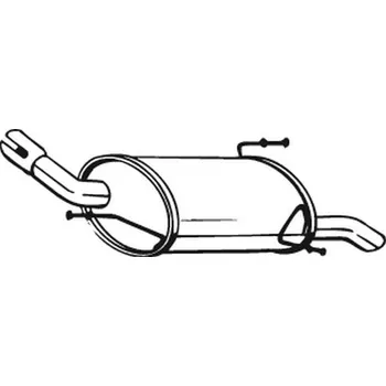 Tlumič výfuku Zadní tlumič výfuku BOSAL 185-947