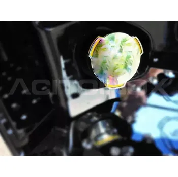 Nerezová lišta na víčko nádrže se šroubem proti krádeži, Scania NGT R