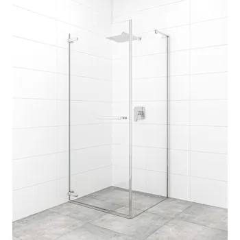 Sprch. dveře SIKOTGD + pevná stěna 90 SATTGDO100S90