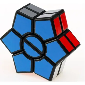 Hlavolam Diansheng Star Dart 2-Layer SQ-1 Magic Cube Black - hlavolam