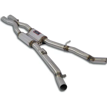 Střední díl výfuku Středový díl výfuku "X-Pipe" s přírubou na snímač NOx Supersprint 788503