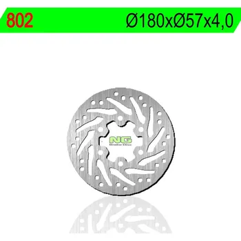 Brzda pro motocykl Brzdový kotouč NG zadní DERBI 50 Derbi GPR Nude (04-08) rok 04-0