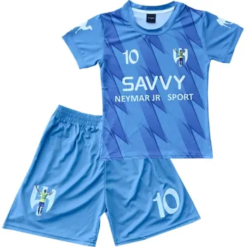 Numberoplus Dětské Venkovní Komplet Dres - NEYMAR AL-HILAL. 2023/2024.(Balení/14ks)