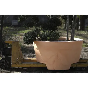 Květináč Květináč ERCOLINO Ø63cm - Pro Collection - Ercolino 63 Antik/terakota