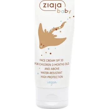 Přípravek na opalování Ziaja sopot sun - krém na obličej pro děti SPF 30 voděodolný 50ml krém na obličej pro děti SPF 30 voděodolný 50ml