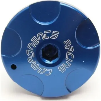 Víčko oleje 4racing tpok modrá