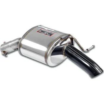 Zadní díl výfuku Zadní díl výfuku pravý "Gun Metal Grey" ∅80 mm Supersprint 402554