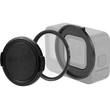 Sportovní kamera Adaptér na filtry pro GoPro HERO12 / 11 / 10 / 9 - pro filtry 52mm - UV filtr v ceně