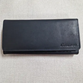 Loranzo Dámská kožená peněženka LORANZO, velká - černá