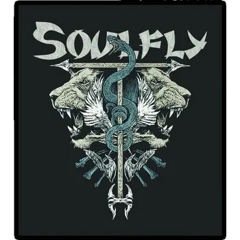 Nášivka nášivka na záda, zádovka Soulfly - Titans