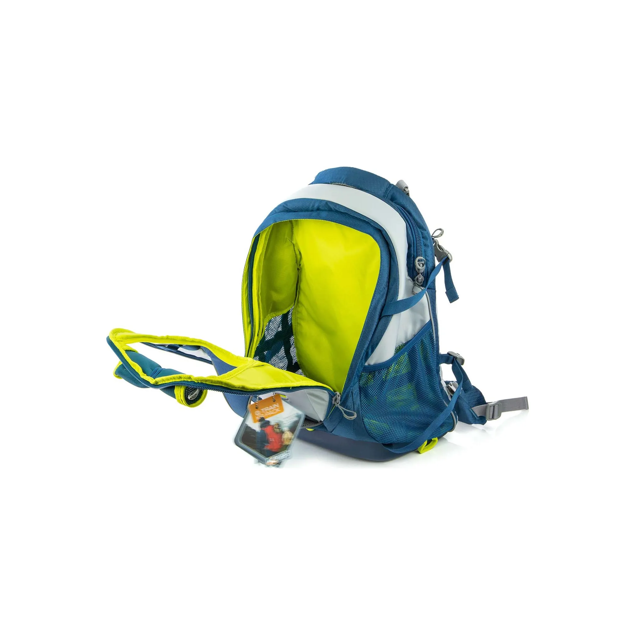 Fotografie 13 - Psí batoh Kurgo G-Train Dog Carrier Backpack 53,34 x 33,02 x 25,4 cm inkoustově modrý