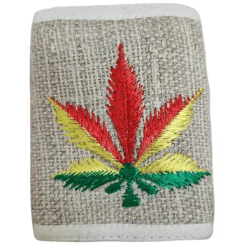 Peněženka Indimex Peněženka z konopí - Barevný list