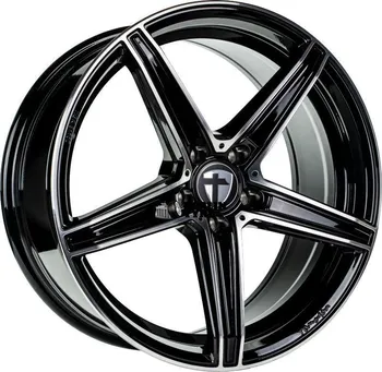 Alu kolo Tomason TN20 Black Polished 8,5x19 5x108 ET45 72,6