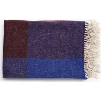 deka tre, Pléd Blend Throw bílo-modrý - Formadore