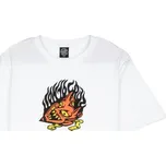 SANTA CRUZ triko - Delfino Devil Mask Front T-Shirt White (WHITE) velikost: 12