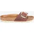 Dámské pantofle Birkenstock Madrid Big Buckle Leoi 1006525 Cognac