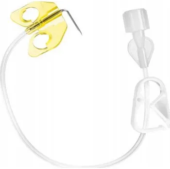 Injekční jehla Huberova jehla pro silovou injekční aplikaci - Winged Surecan Velikost jehly: 0,9 x 15 20G