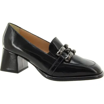 Dámské mokasíny KELTON Dámské černé kožené mokasíny AJ4502-NERO-255 Velikost 38