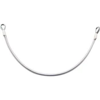 Jištění RidgeGear ocelový lanyard Stainless Steel Wire Rope Anchor Sling Délka: 1