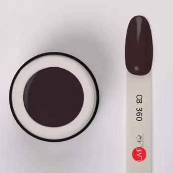 Umělé nehty Laif Barevný UV/LED gel hnědý CB 360 Scarabeo 6ml