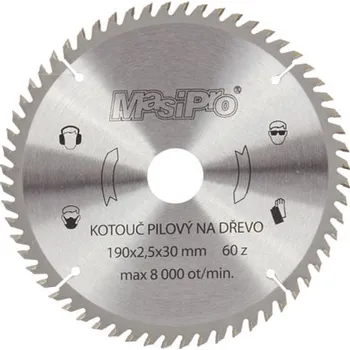 Pilový kotouč Kotouč pilový na dřevo, 400x4.0x30mm/60z