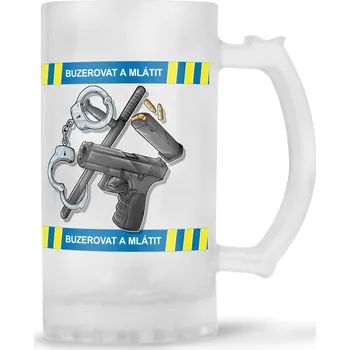 Sklenice Korbel Buzerovat a mlátit