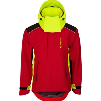 Pánská softshellová bunda Arbortec Forestwear Arbortec bunda Heavy Duty Half Zip Breathedry červená M