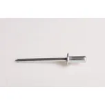 BRALO Trhací nýt 4 x 10 ocel/ocel plochá hlava uzavřený