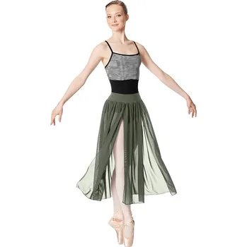 Dámská sukně Lulli,Dělená sukně LUB269, khaki XS.S