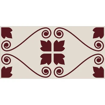 Dlažba VIVES MUGAT/RIVOLI 3Q9G 10 cm x 20 cm x 0,75 cm hnědá 1,36 m2