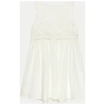 Dámské oblečení Guess Každodenní šaty J4GK18 WG5H0 Écru Regular Fit 14Y