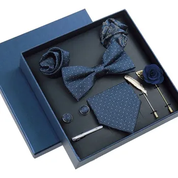 Kravata Luxusní komplet pro muže Bottas Modrá