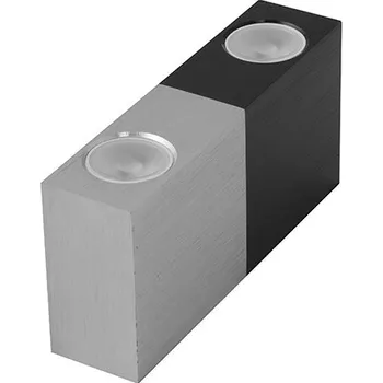 PANLUX VARIO DUO dekorativní LED svítidlo černo-stříbrná (aluminium) - teplá bílá