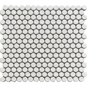 Dlažba PREMIUM MOSAIC Fin mozaiky VKN100 29,4 cm x 31,5 cm bílá 1 ks