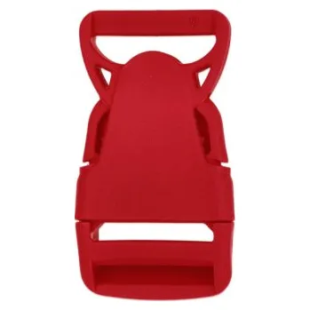 Plastová přezka 30mm, červená