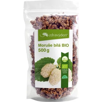 Sušené ovoce Zdravý den Moruše bílá BIO 500 g