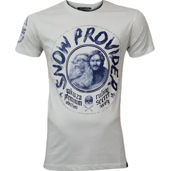 Pánské tričko Yakuza Premium Pánské tričko YPS 2919 - krémově bílé - 2919WHT Velikosti: XL