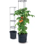 Prosperplast Květináč na pěstování rajčat TOMATO GROWER antracit průměr 29,5 cm