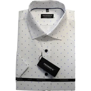 Pánská košile Pánská košile s krátkým rukávem - střih REGULAR - vzor F797 - 41