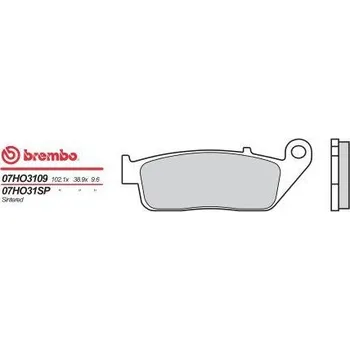 Autodíl BREMBO brzdové destičky moto 07HO31SP