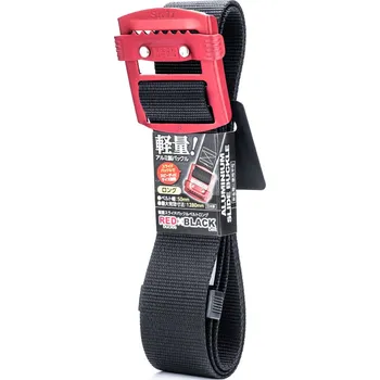 Pevný nylonový opasek s kovovou přezkou SK11 - délka 128 cm - L