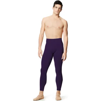 Pánské legíny Lulli,Kotníkové legíny LUB304M, tm. fialová L