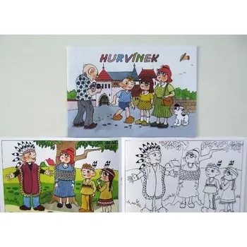 omalovánky Omalovánky A5 HURVÍNEK