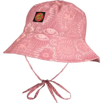 Klobouk SANTA CRUZ klobouk - Classic Tie Bucket Hat Womens Hat Red Patchwork (RED PATCHWORK) velikost: OS