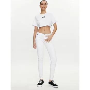 Dámské tričko Vans T-Shirt Flying V Crew Crop Ii VN000GFF Bílá Regular Fit S